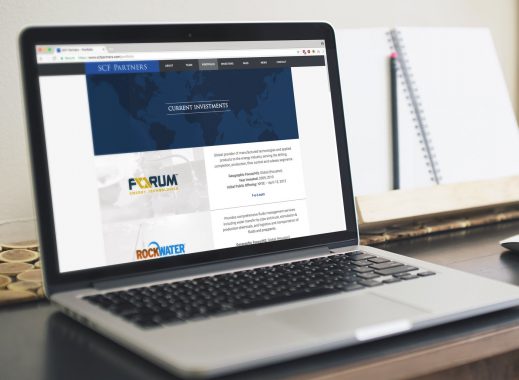 SCF Partners website